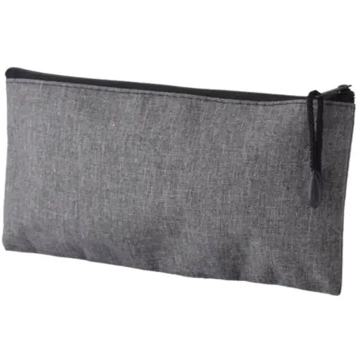 Denim Pencil Case Grey Angle